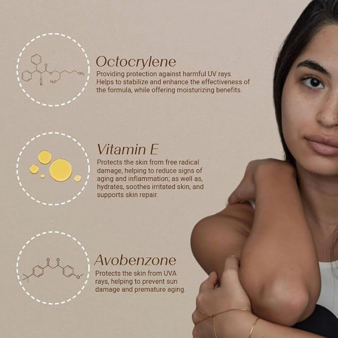 Sheer Facial Sunscreen SPF 40 – No White Cast, Lightweight SPF for Melanin-Rich Skin, Broad Spectrum Protection, Wears Well Under Makeup, 30ml