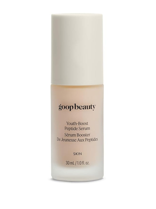 goop Beauty Peptide Serum | Reduces Fine Lines, Wrinkles, & Dark Spots | Peptides, Ceramides, & Niacinamide | Anti Aging Treatment to Improve Firmness & Elasticity | 1 fl oz