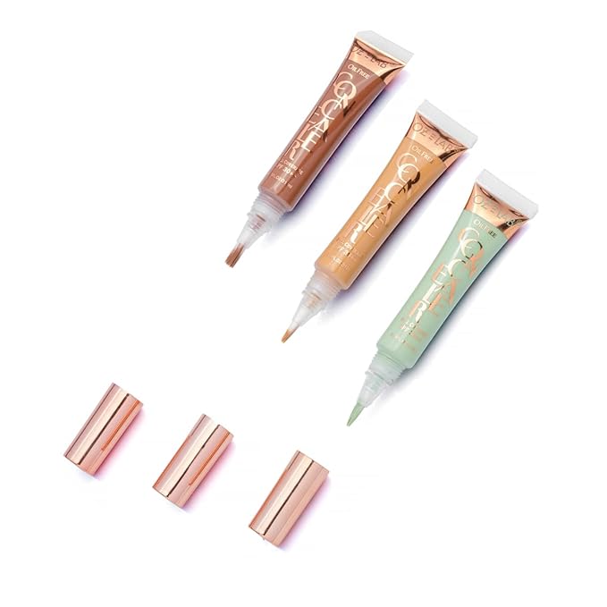 Beauty Hide and Chic Liquid Concealer – Golden Beige (HC-07) – Full Coverage, Matte Finish, SPF 30++, Vegan, Cruelty-Free – 0.35 fl oz / 10 ml,pack of 1