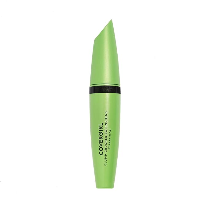 COVERGIRL Clump Crusher Mascara, 20X More Volume, Double Sided Brush, Long-Lasting Wear - 805 Black (Pack of 1)