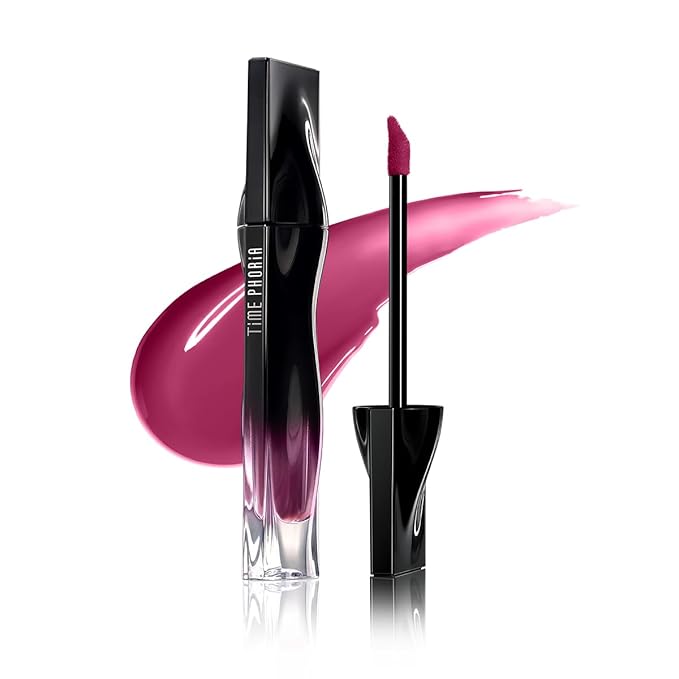 STELLAR DUST LIP STAIN-Waterproof and Transferproof Lip Tint For Women, Glossy Finish Lip Gloss, Lightweight High Coverage, Long Lasting, Stocking Stuffers For Teen Girls (05 ELECTRA)