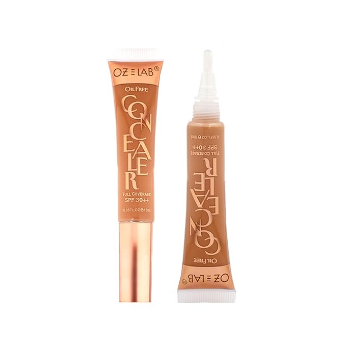 Beauty Hide and Chic Liquid Concealer – Golden Tan (HC-09) – Full Coverage, Matte Finish, Long-Lasting, SPF 30++, Vegan Formula – 0.35 fl oz / 10 ml,pack of 1
