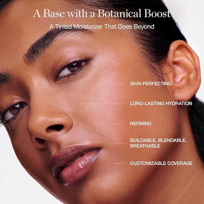Ogee Complexion Perfecting Liquid Foundation - Lightweight Tinted Moisturizer For Face (Linden 1.25N - Light Beige, Neutral Undertone) - with Vitamin C & Jojoba Oil - Certified Organic & Made in USA