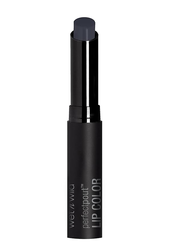 wet n wild Perfect Pout Lipstick, Black Power Outage Vegan | Gluten-Free | Cruelty-Free | Lip Color (Pack of 2)