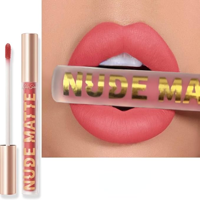 Y-HaLi Lip Glaze Lip Gloss - High Shimmer Natural Lipstick with Moisturizing Formula (510)