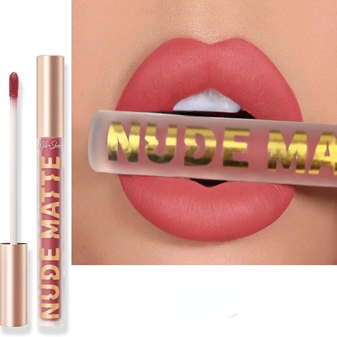 Y-HaLi Lip Glaze Lip Gloss - High Shimmer Natural Lipstick with Moisturizing Formula (508)