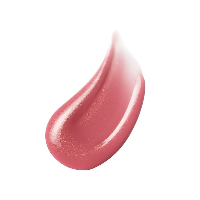 Lip Plumper Gloss, Tinted Nourishing Lip Filler with Peptides, Vitamin E, Moisturizing Plumping Lip Gloss Plumper for Fuller-Looking Lips (#002 DREAMY BERRY)