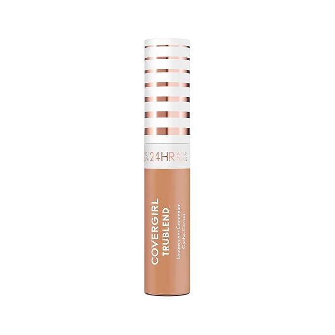 COVERGIRL TruBlend Undercover Concealer, Buildable, Full Coverage, 24-Hour Wear, Matte Finish - M900 Perfect Beige (Packaging May Vary)