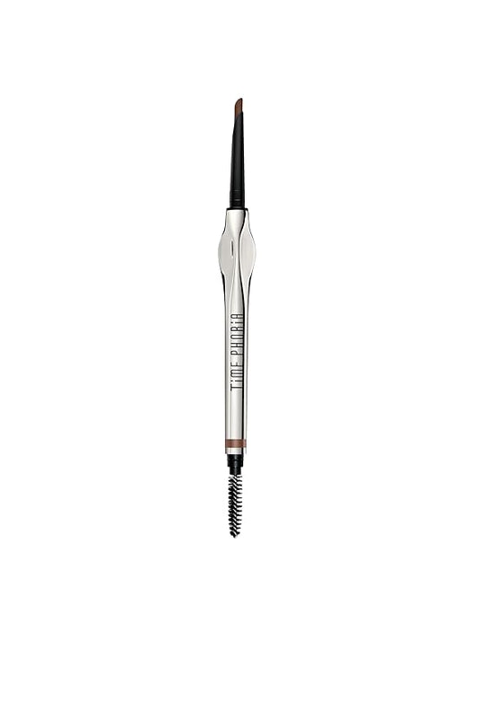 Genesis SuperStay Eyebrow Pencil - Waterproof, Smudge Proof, Long-Lasting Brow Pencil with Precision Oval Tip, For Natural & Bold Looks (03 WOOD)