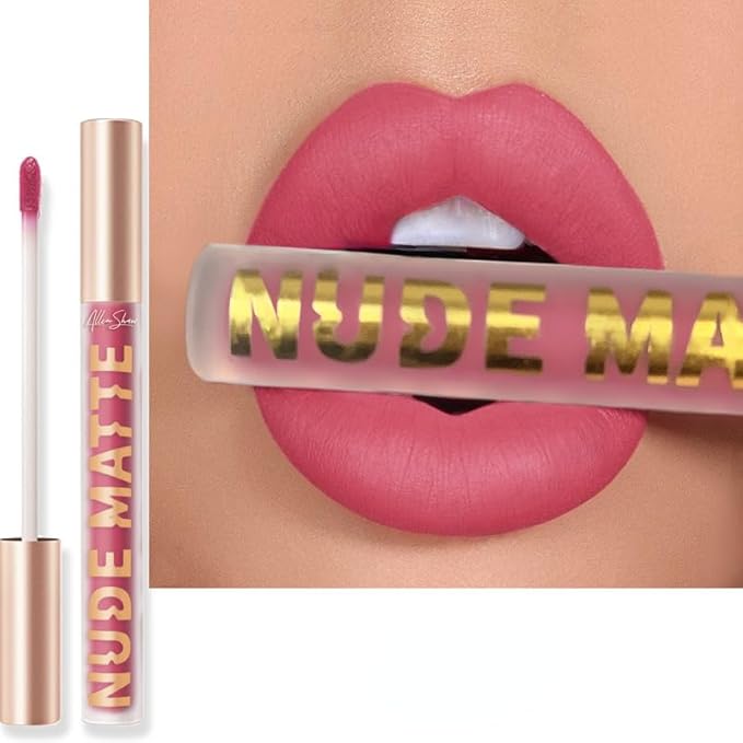 Y-HaLi Lip Glaze Lip Gloss - High Shimmer Natural Lipstick with Moisturizing Formula (512)