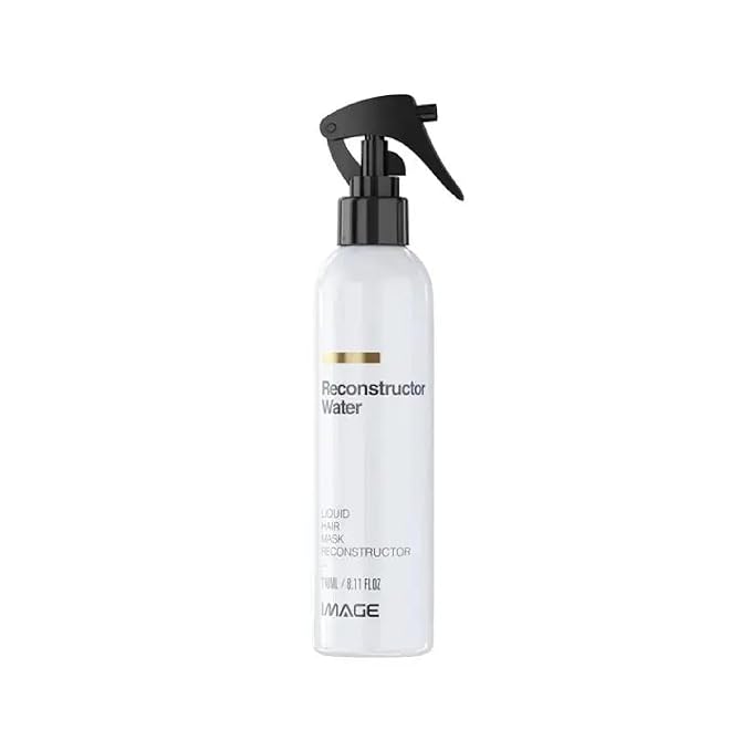 Image Reconstructor Water – Liquid Hair Mask for Damaged and Chemically Treated Hair – Repairs, Moisturizes, and Protects with Panthenol, Amino Acids, and Vitamin E – 8.11 Fl Oz (8.11 Fl Oz)