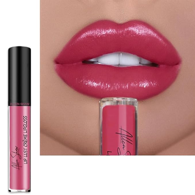 Generic Allen shaw 12 color lip gloss, cream formula long-lasting moisturizing lip color (6)