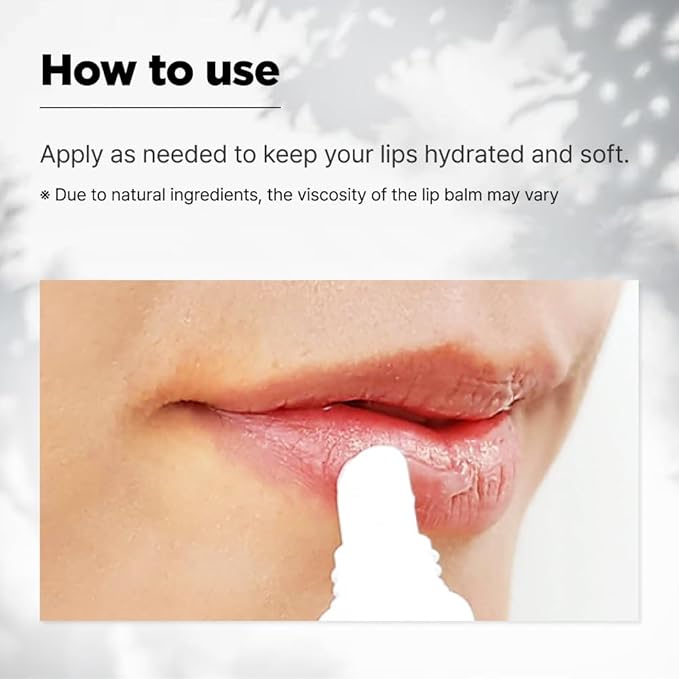 CICAGO Cica Lip Balm, Daily Hydrating Lip Balm for Dry & Chapped Lips, Deep Moisture & Soothing Cica Care, Korean Skin Care (0.34 fl. oz, 10g)