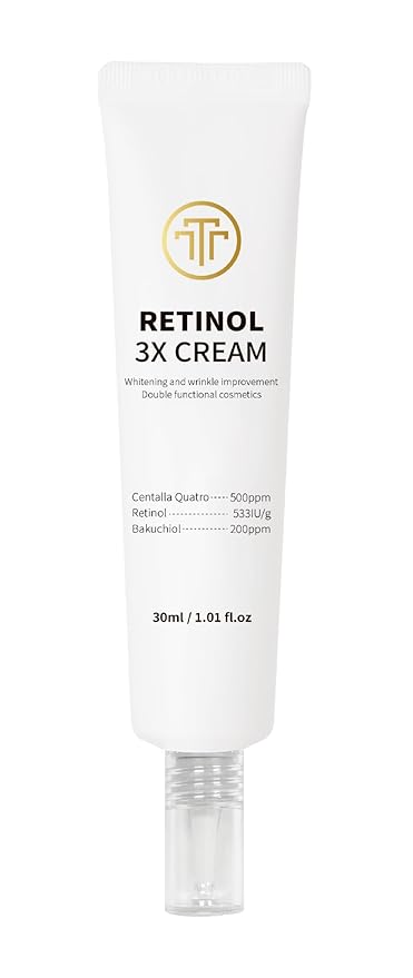 tom-tit-tot Retinol 3X Cream - Retinol & Centella Anti-Aging Cream, Korean Premium Skin Care, 30ml / 1.01 fl oz
