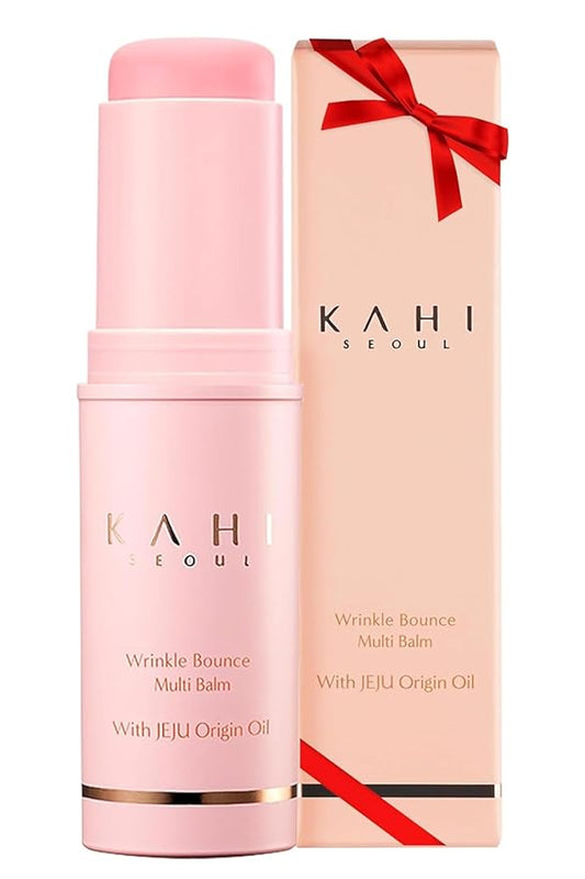 KAHI SOUND OF SEOUL SEOUL Facial Balm With Jeju Origin Oil & Collagen, Hydrate & Manage Wrinkles Around Your Face, Made In Korea, 9g (K Multi Balm)