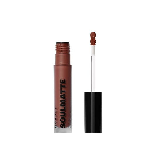Morphe Soulmatte Velvet Lip Mousse - Air-Whipped Matte Lipstick for Women with Vitamin E to Hydrate, Soften & Smooth - Provides Long Lasting & Velvety Formula - Other Half (0.13 Fl Oz)