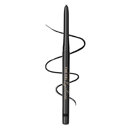 Shades By Shan The Gel Eyeliner, Long-Lasting Smudge-Proof Formula, Vegan, Black (Black Tea)