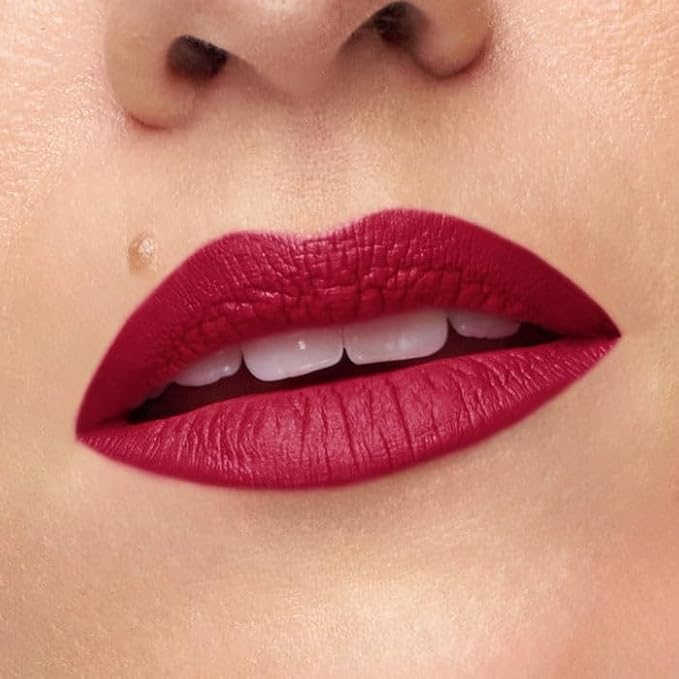OFIR Velvet Bond Liquid Matte Lipstick | Matte Liquid Lipstick for Bold, Full Coverage Color | Hydrating Pigments Offer All-Day Comfort | Vegan Formula | Chili - Cool Red Shade | 0.12 fl oz