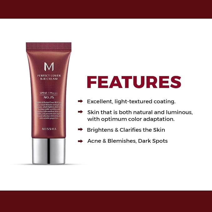 M Perfect Cover BB Cream SPF 42 PA+++(20ml) (Gift)