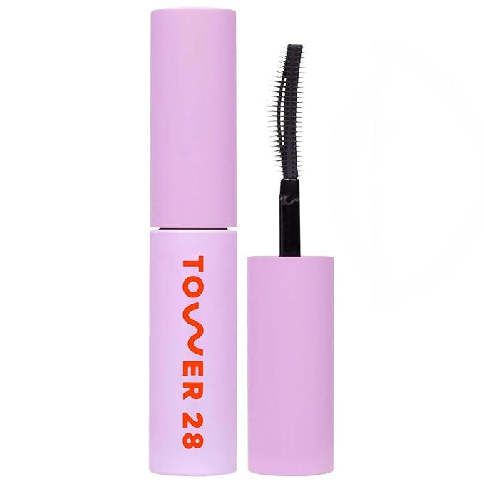 Tower 28 Beauty Mini MakeWaves Lengthening + Volumizing Mascara Jet
