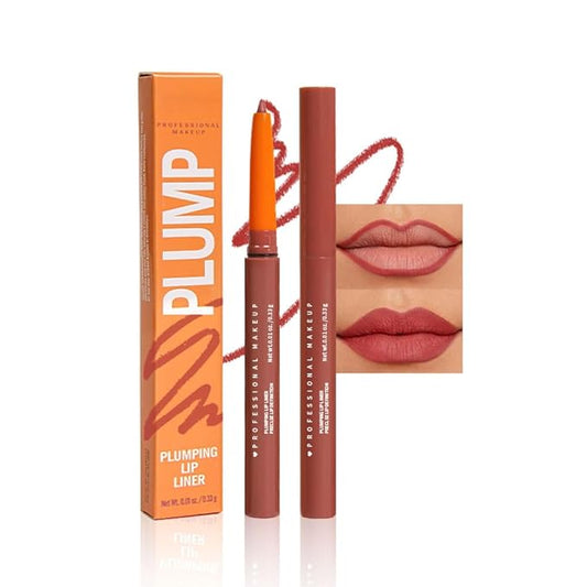Matte Lip Liner Pencil for Shaping Lips, Retractable Creamy Brown Crayon LipLiner Pencil, Long Lasting Waterproof Lipstick Lip Liner Makeup, Vegan Beauty 03#