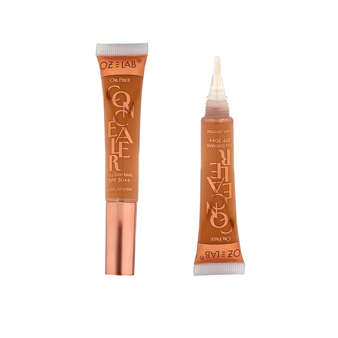 Beauty Hide and Chic Liquid Concealer – Mocha (HC-11) – Full Coverage, Matte Finish, Long Wear, Lightweight, SPF 30++, Cruelty-Free & Vegan – 0.35 fl oz / 10 ml,pack of 1