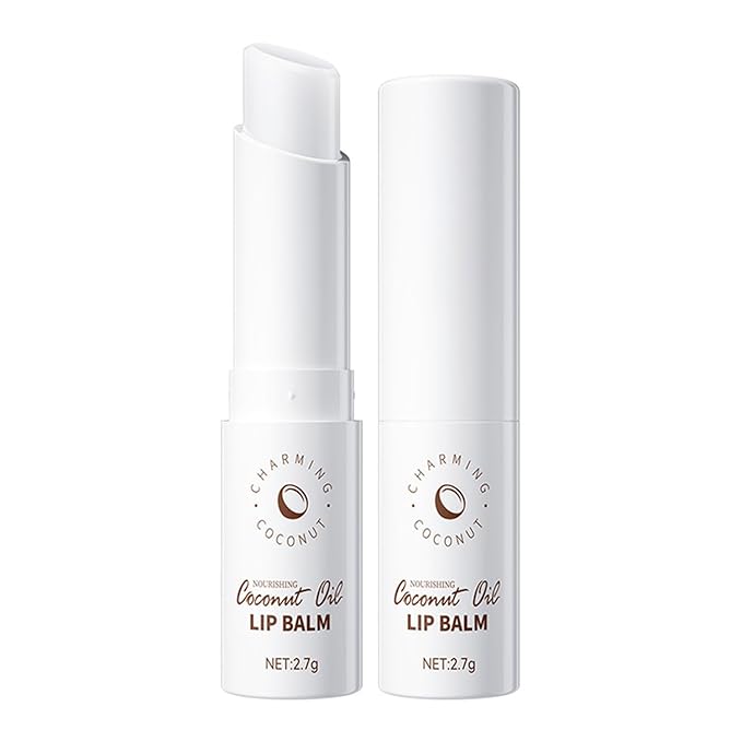 Lip Repair Stick with Coconut Oil Lip Balm Chapstick for WomenAll-Day Moisturization, lip balm hydrating Hydrates Dry lip Moisturizer Repair Holiday Gifts for Self Care
