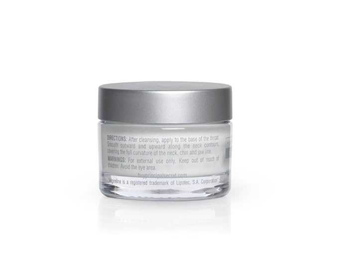 Principal Secret RECLAIM Neck & Jaw Line Refirming Cream with Argireline Molecular Complex and Hyaluronic Acid, Targeted Firming to Jaw Line and Neck, 1 oz