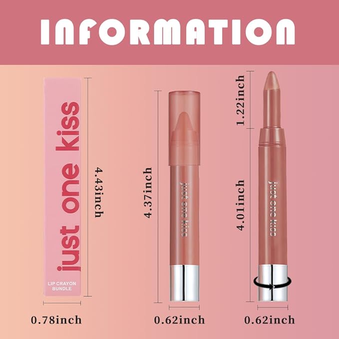 Maroon Hydrating Cream Lipstick Lip Crayon for Women, Moisturizing Lipstick Long-lasting Waterproof, Retractable Lips Crayon Liner for Ombre Shades, Lipgloss Tinted Lip Balm + Lips Color in One, 06