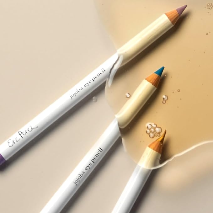 Ere Perez - Natural Jojoba Eye Pencil | Gentle, Soothing, Hydrating, Smooth, Blendable | Coconut Oil, Vitamin E | Vegan, Cruelty-Free, Clean Beauty (Copper)