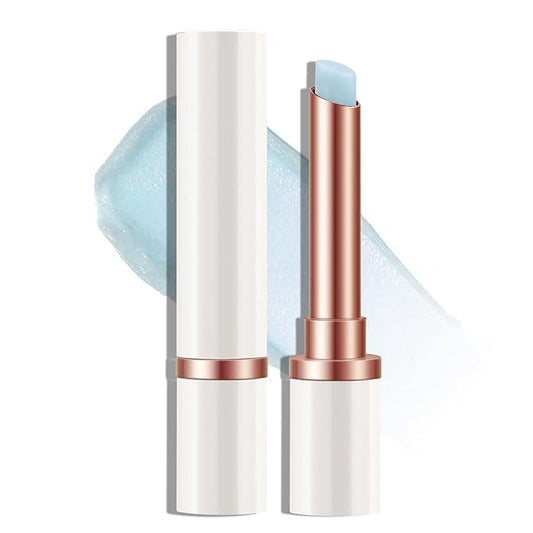Boobeen Lip Balm Stick, Lip Balm Cream for Dry Cracked Lips, Temperature Color Change Lip Gloss, Long Lasting Lip Moisturizer for Women, Buildable Lip Color