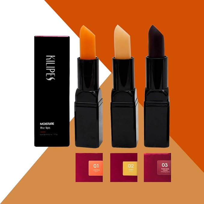 Moisturizer Lip Balm, Magic Temperature Color Change Lipstick, Waterproof Kiss-proof Long Lasting Lip Gloss Natural Nutritious Lip Stick with Vitamin E, 1 Tube, 0.12 Ounce (Cherry)