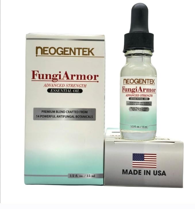 FungiAmor Fight Nail Fungus I Made From 14 Ultra-Powerful Botanical Oils I Ultra Strength | Promotes Healthy Nail | Renew | Restore Weak & Discolored Nails - Made in USA 15ML