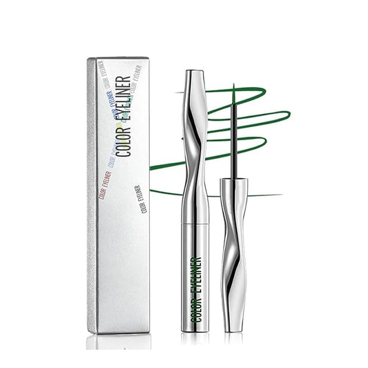 1Pcs Dark Green Matte Liquid Eyeliner,Long Lasting,Waterproof,High Pigmented,Ultra-Fine Eyeliner Eyeshadow Pen Eye Makeup Gifts for Women,delineador de ojos a prueba de agua