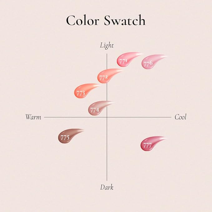 DINTO Blur-Jelly Plumping Lip Tint - Tinted Lip Plumpimg Gel Gloss, Long-Lasting, Moisturizing, Volumizing & Hydrating, Vegan & Cruelty-Free (7 colors) (776 Muhly Gelée, 0.11 fl.oz.)
