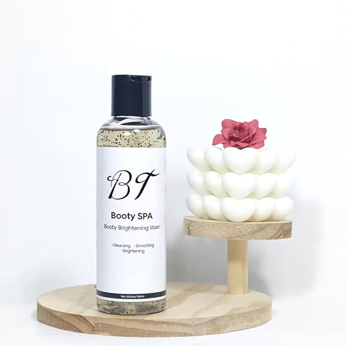 BT Booty Spa Scrub Set – Turmeric Lemon Booty Scrub for Dark Spots & Smooth Glowing Booty