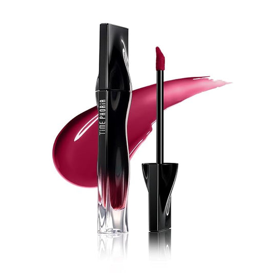 STELLAR DUST LIP STAIN-Waterproof and Transferproof Lip Tint For Women, Glossy Finish Lip Gloss, Lightweight High Coverage, Long Lasting, Stocking Stuffers For Teen Girls (08 RUBION)