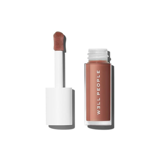 Well People Lush Lip Tinted Oil, Moisturizing Lip Oil For Nourishing & Conditioning Lips, Adds Sheer Color, Vegan & Cruelty-free, Daylily Petal