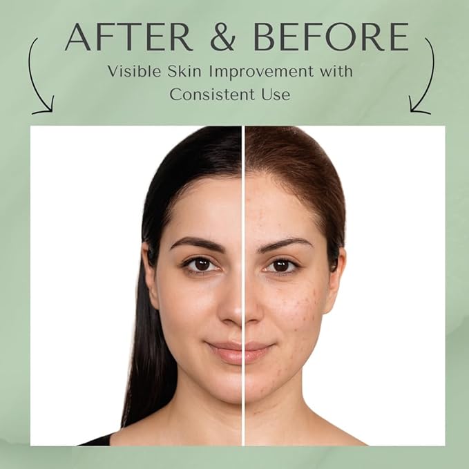 Green Tea Cleanser 10.14 Fl Oz and Hydrating Facial Cream 4 Oz Set – Clean Beauty Routine with Aloe, Cucumber, Coconut Oil & Vitamin E – Lightweight, Vegan & Cruelty-Free