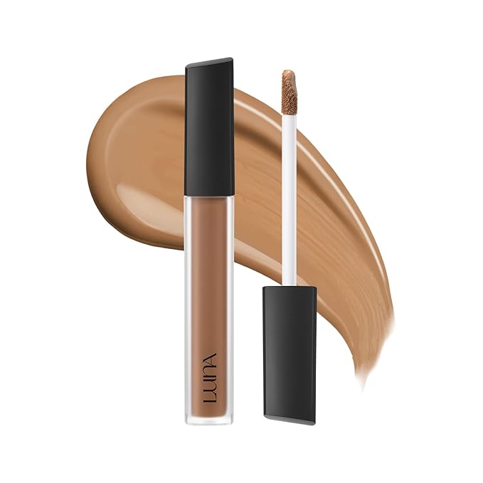 [NEW] AEKYUNGLUNA Long Lasting Tip Concealer 34W | Moisturizing Liquid Type | Full Coverage for Dark Circles, Fine Lines & Redness | Korean Makeup, 0.33 oz