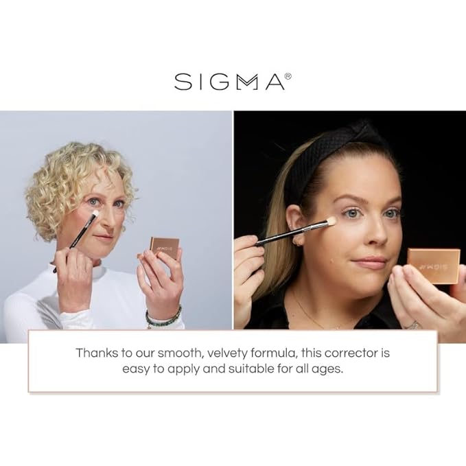 Sigma Beauty Spectrum Color-Correcting Duo – Color Correcting Cream for Concealing and Priming Skin, 2in1 Makeup Set with Buildable, Customizable Shades for all Skin Types (Light to Medium)