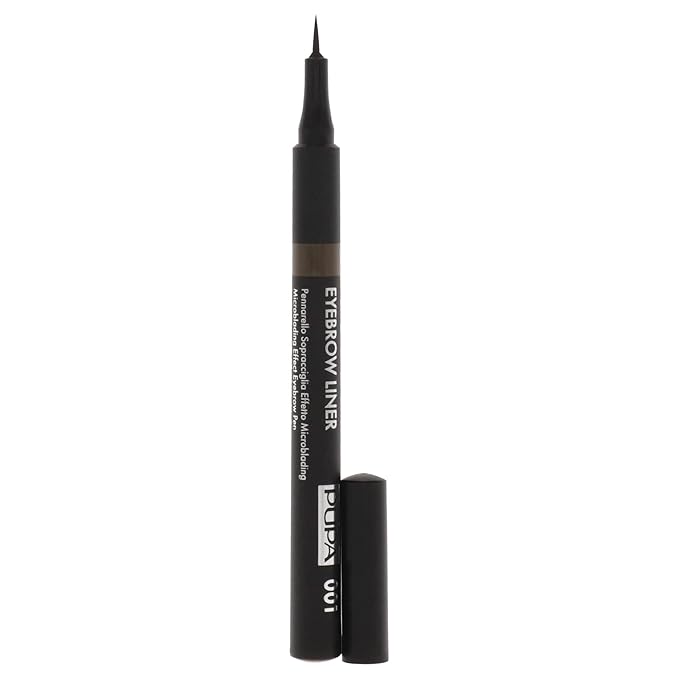 Pupa Milano Eyebrow Liner Pen - 001 Ash Brown Eyebrow Women 0.04 oz