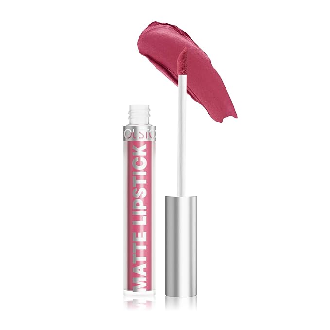 COOL STORY Matte Lip Stain Tint Highly Pigmented Color Long-Lasting Waterproof Berry Kiss (03)