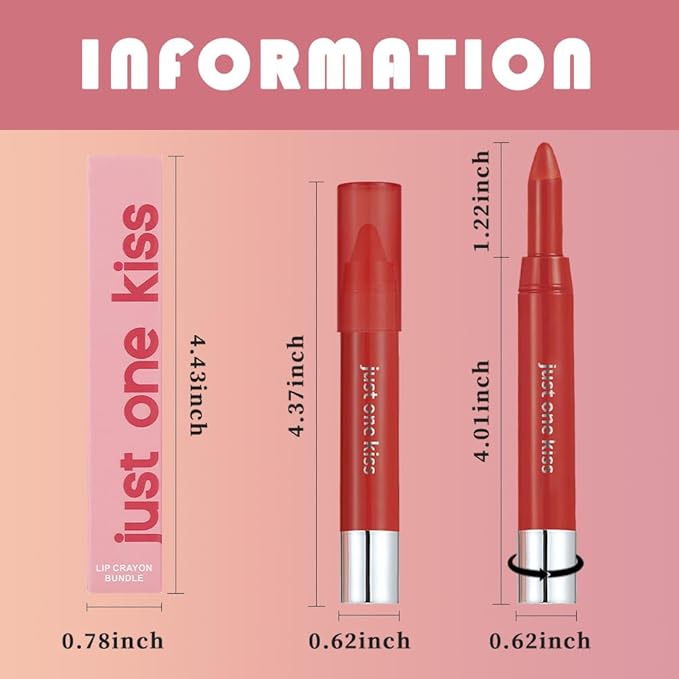 Bright Red Hydrating Cream Lipstick Lip Crayon for Women, Moisturizing Lipstick Long-lasting Waterproof, Retractable Lips Crayon Liner for Ombre Shades, Tinted Lip Balm + Lips Color, 11