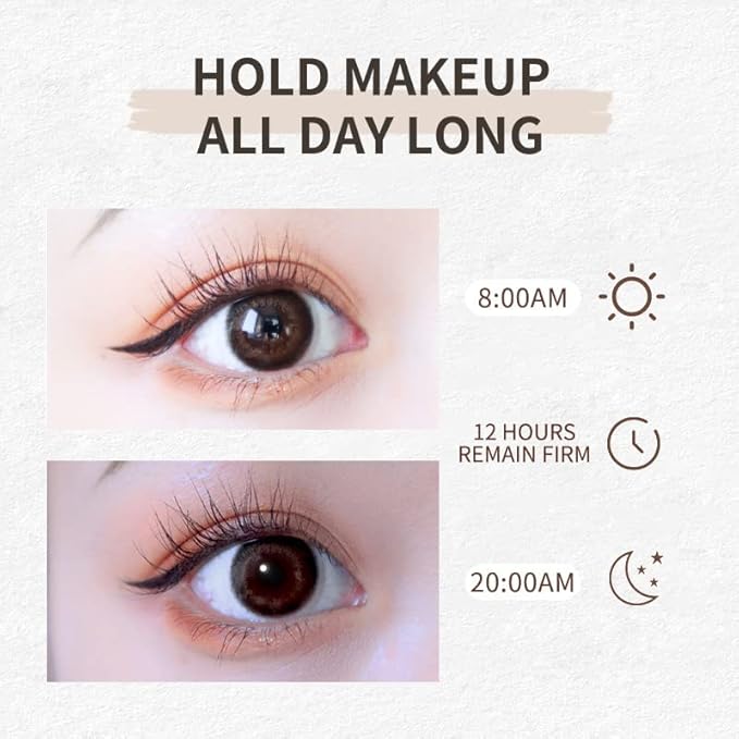 O'CHEAL Lash Lengthening Mascara, Voluminous Soft Lashes Makeup, Flake Free Formula, Hypoallergenic, Clump Free, Waterproof Long Lasting Natural for All Day - Intense Black (Pack of 2)