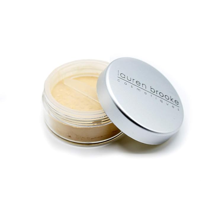 "Lauren Brooke Cosmetiques Natural Makeup Powder Foundation (13 Gram, Neutral No. 10)"