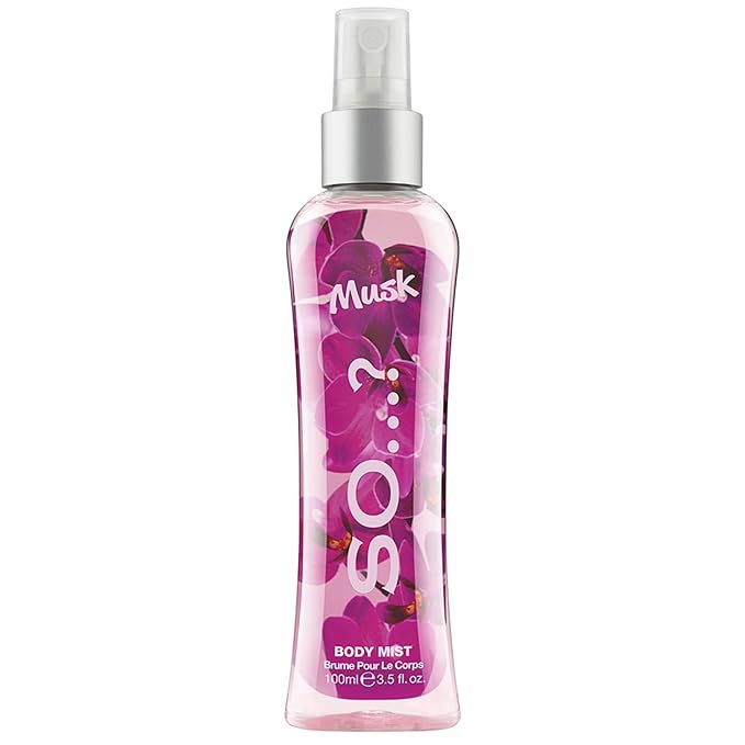 Musk Body Mist by So…? - Woody Scent - Perfume for Women with Bergamot, Toffee, Vanilla Notes - Gifts Body Spray for Women - 3.5 oz
