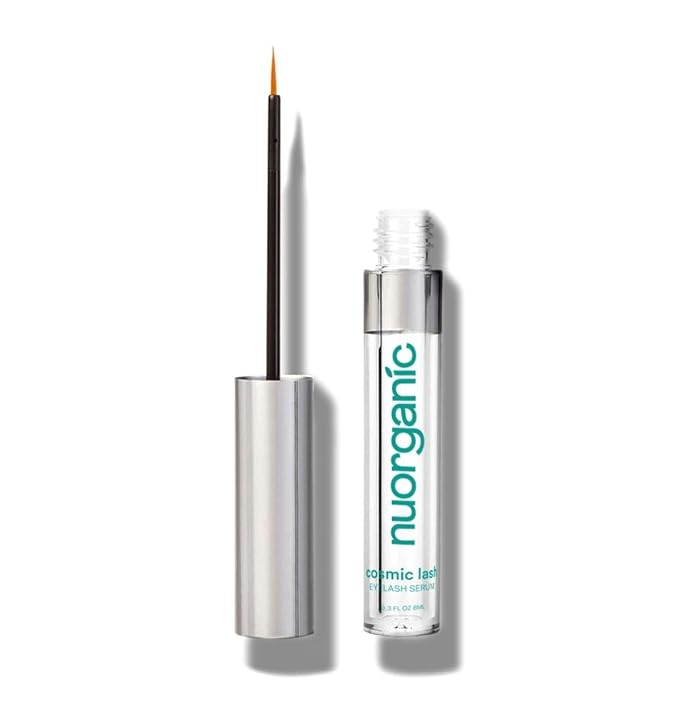 nuorganic Lash Growth Serum for Longer & Thicker Lashes in 30 Days - Vegan & Cruelty-Free (0.1 fl.Oz)