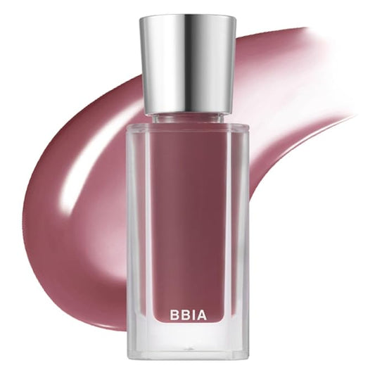 BBIA Over Glaze Lip Gloss - Plumping & Volumizing Glossy Lip Tint with High-Glow Glassy Shine Finish, Naturally Moisturizing, Non-Sticky, Lightweight, Vegan, Korean Makeup (08 JUJUBE SYRUP)