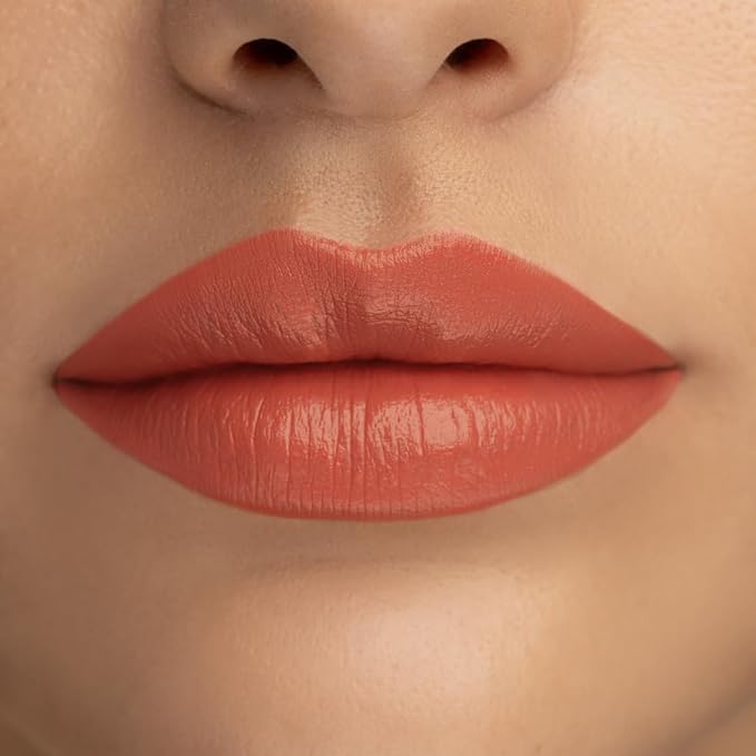 Radiant Professional Advanced Care Lipstick - Ultra Nourishing, Moisturizing Long Lasting Matte Lipstick With Vitamin E- UVA UVB Filters For Sun Protection- VELVET (06 BRICK – WARM REDDISH BROWN)